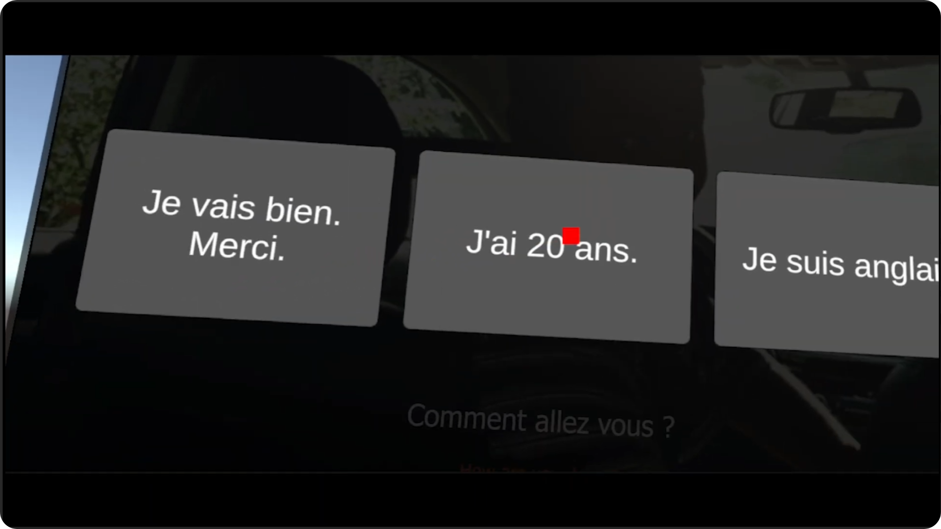 TFE VR - Écran 3